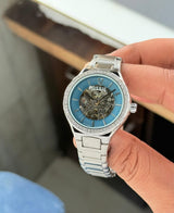 Fossil Eevie Women’s Skeleton Automatic