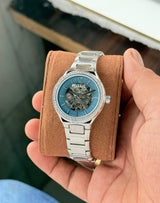 Fossil Eevie Women’s Skeleton Automatic