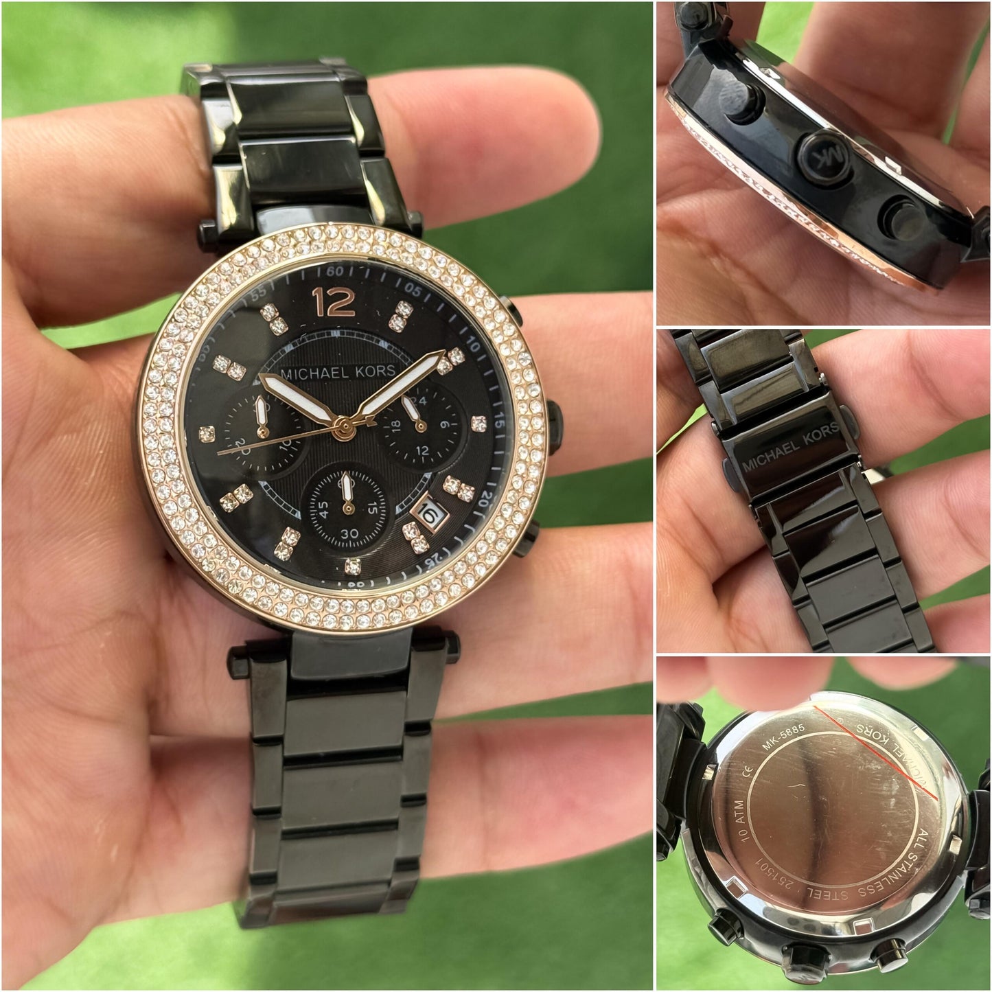 Michael Kors MK5885 Elegant Black Dial