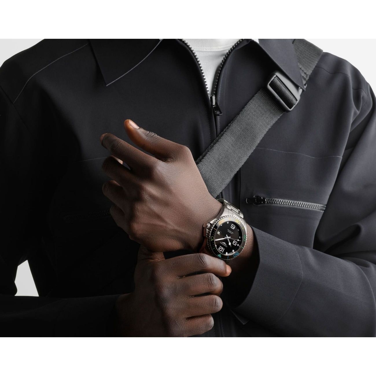 Longines Hydro Conquest Black Dial