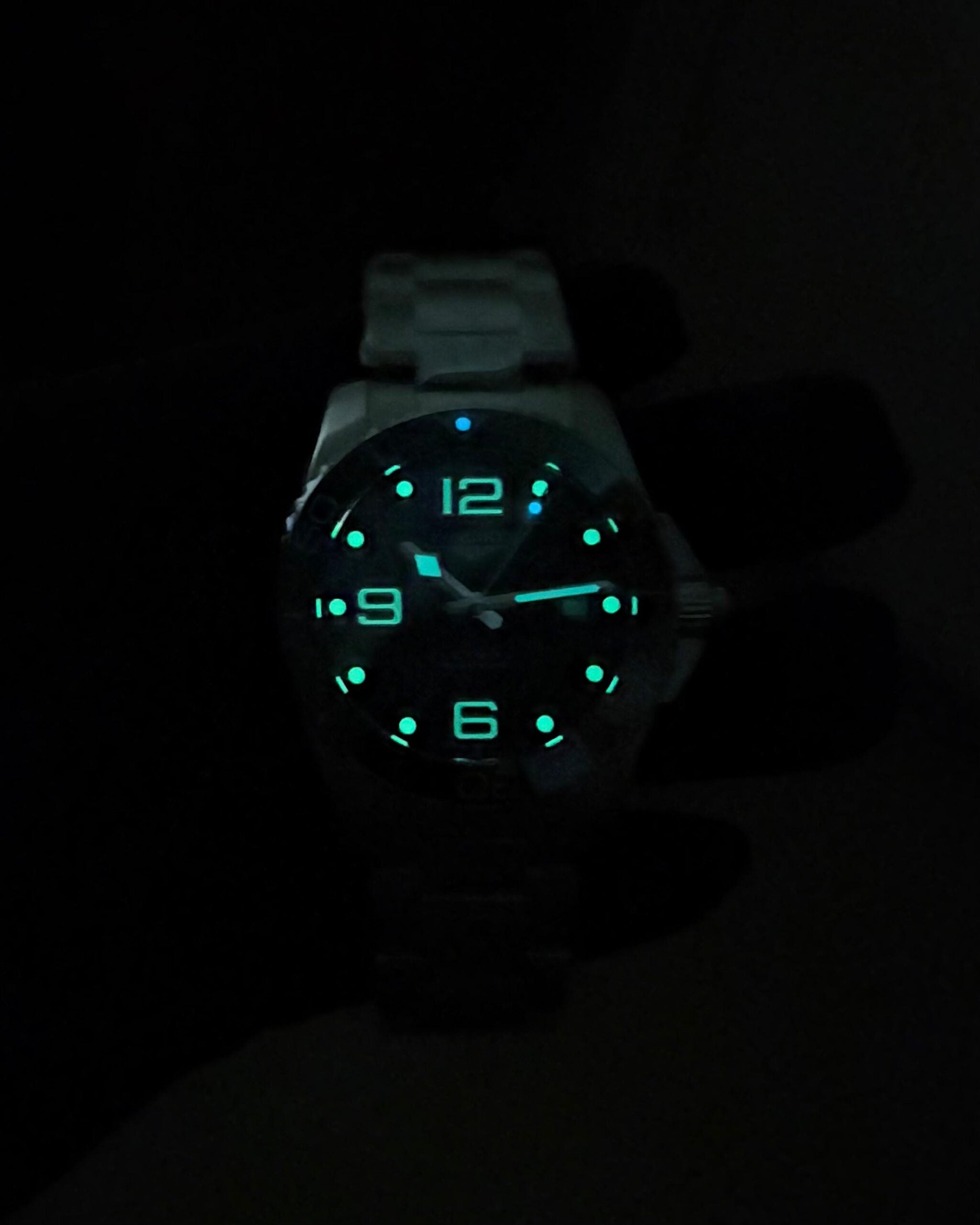 Longines Hydro Conquest Black Dial