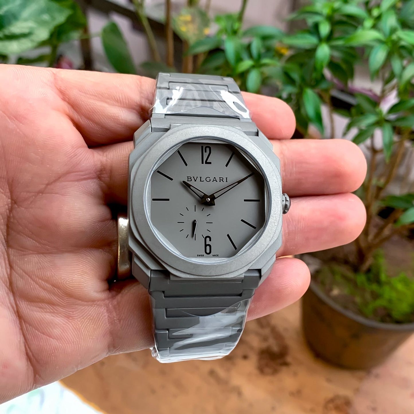 Bvlgari Octo Finissimo Grey Dial
