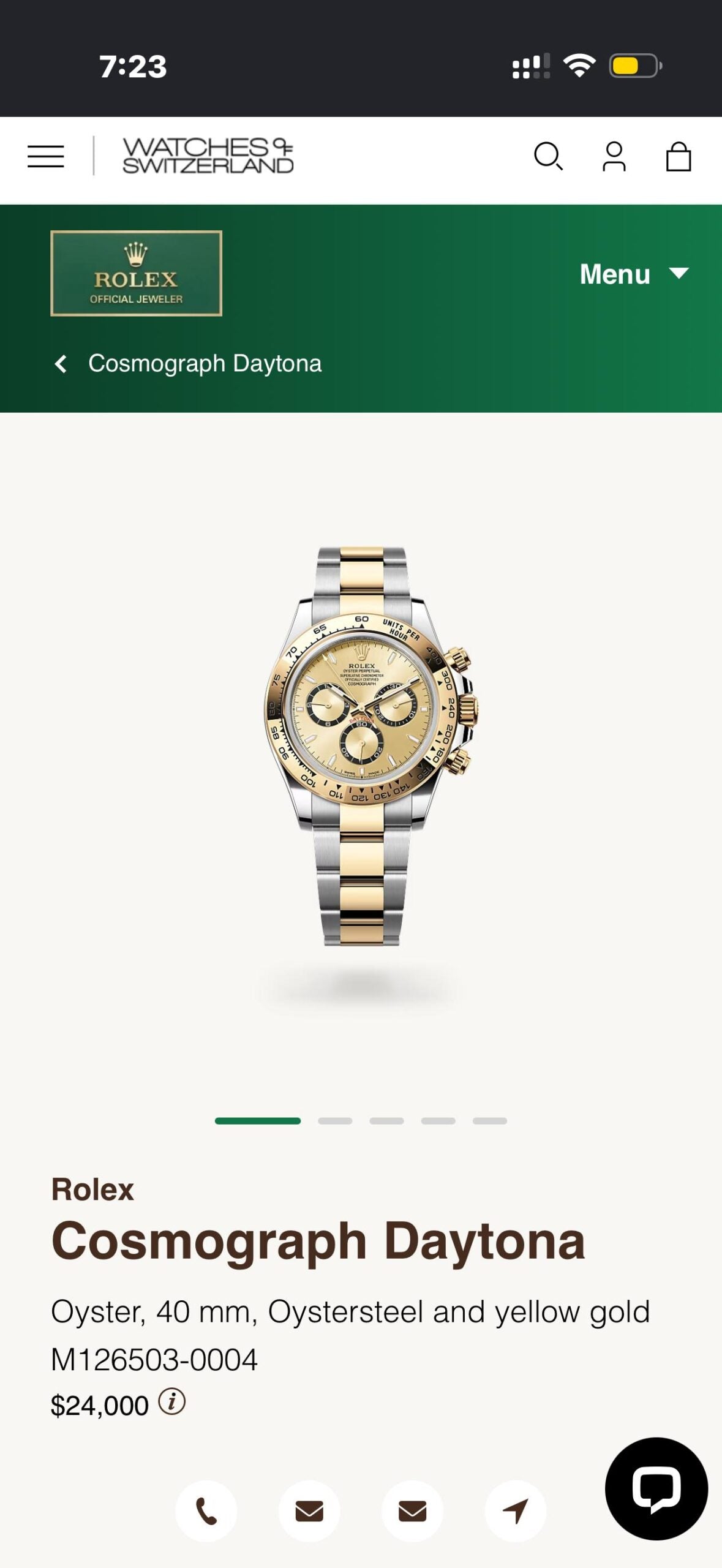 Rolex Daytona Cosmograph Two-Tone Oyster