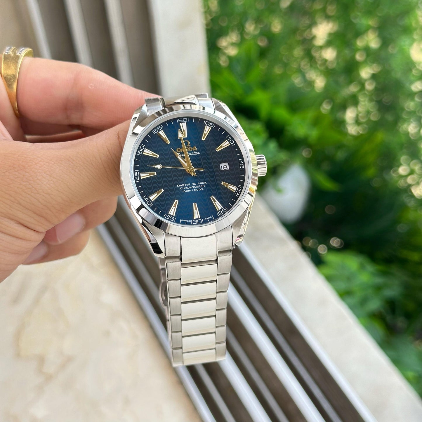 Omega Seamaster Aqua Terra Open Heart