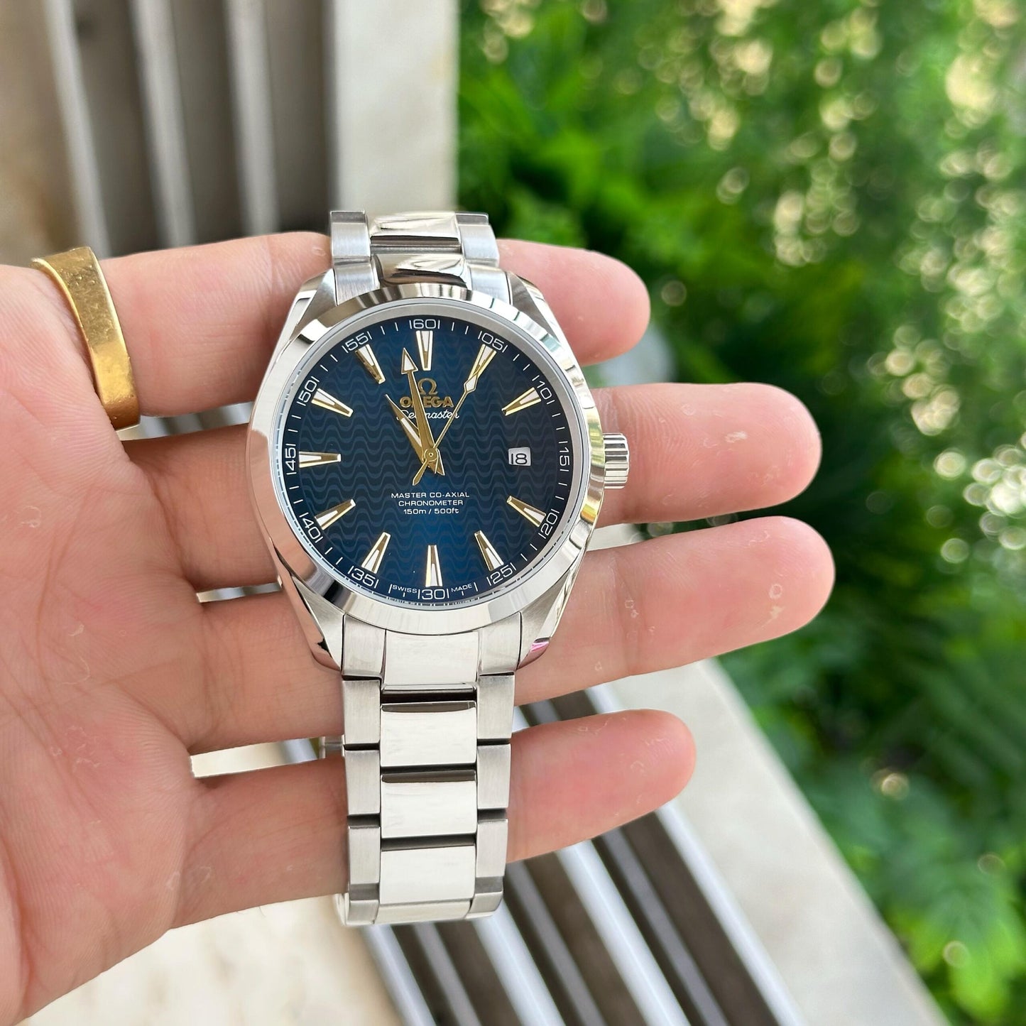 Omega Seamaster Aqua Terra Open Heart