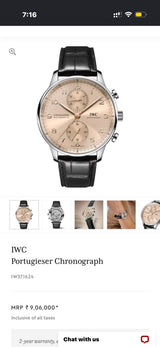 IWC Portugieser Chronograph IW371624