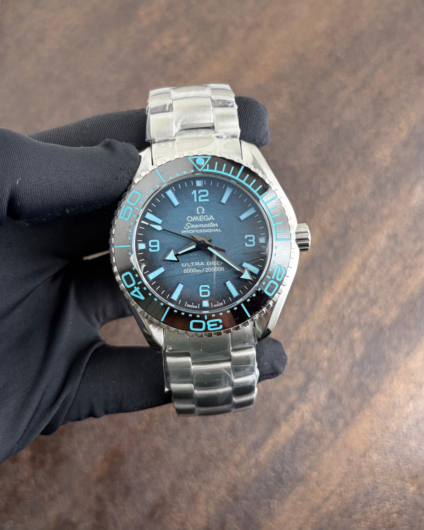 Omega Planet Ocean Master Blue Chronometer