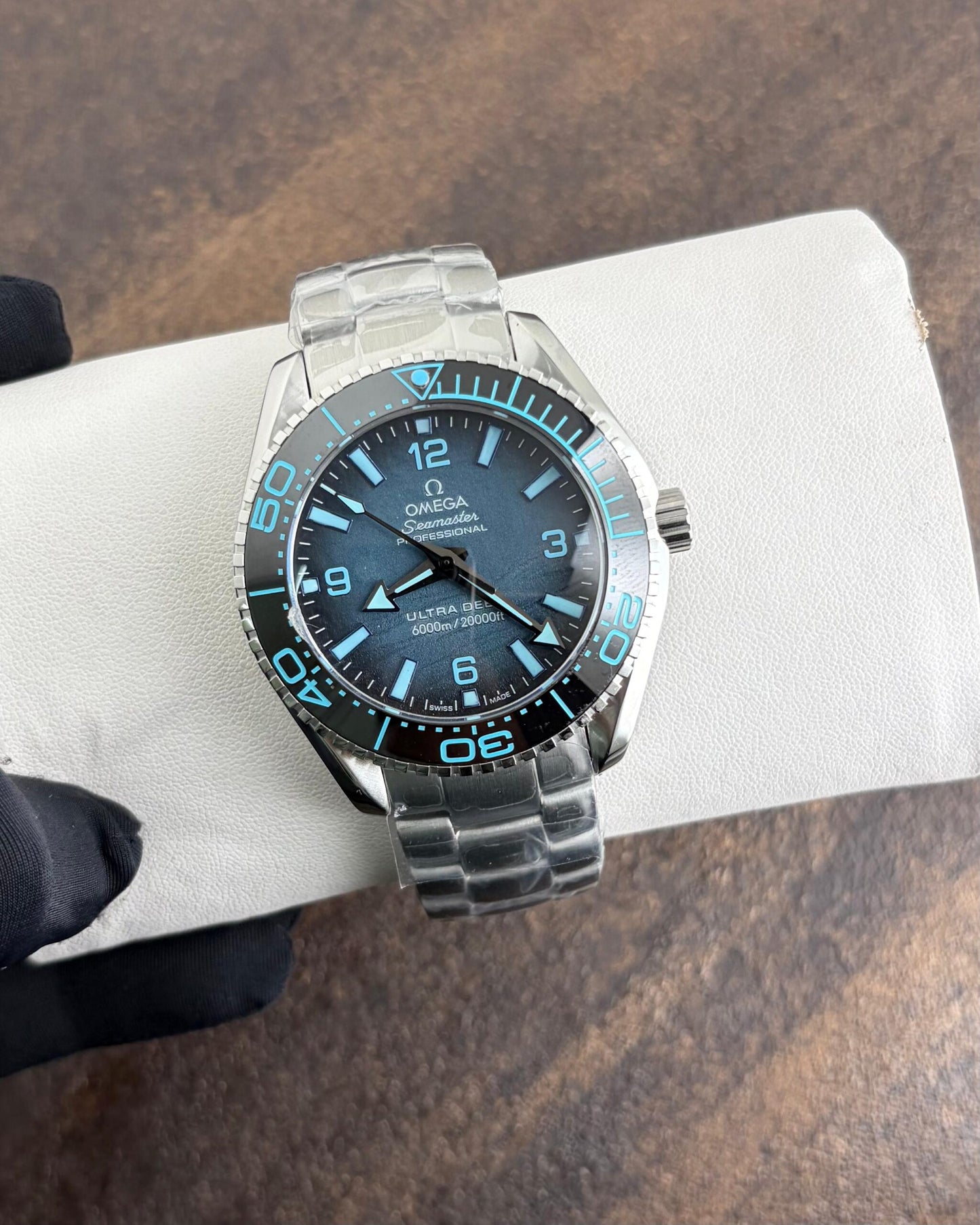 Omega Planet Ocean Master Blue Chronometer