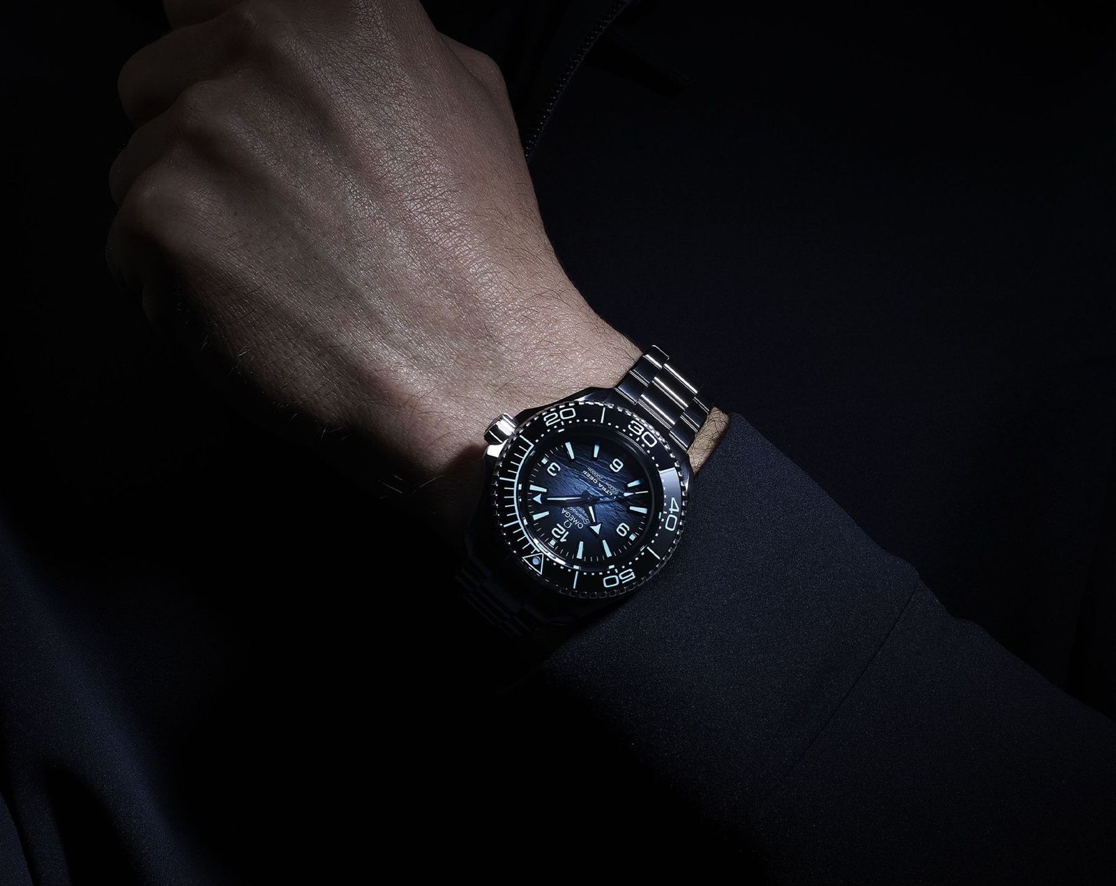 Omega Planet Ocean Master Blue Chronometer