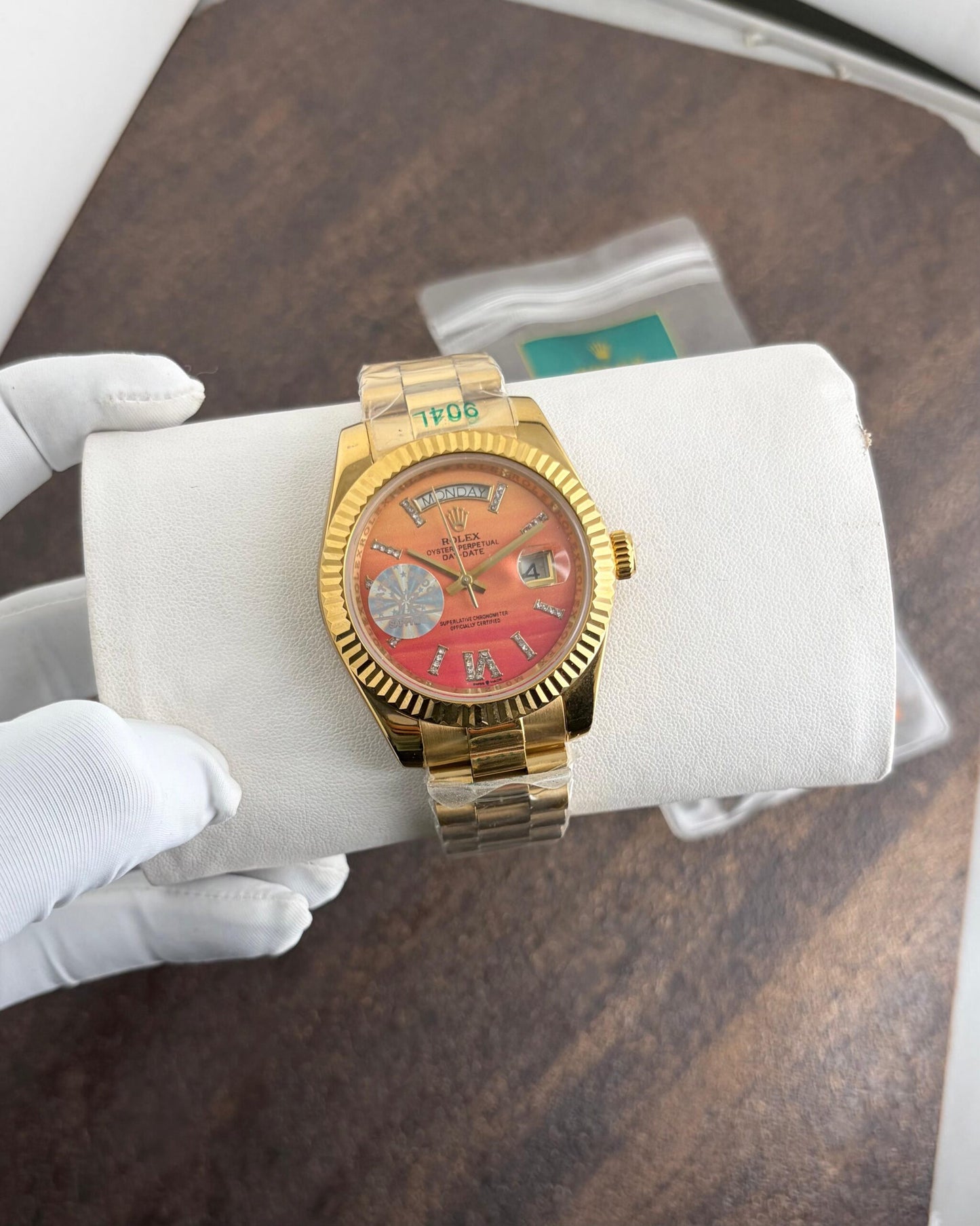 Rolex Day-Date Orange Dial