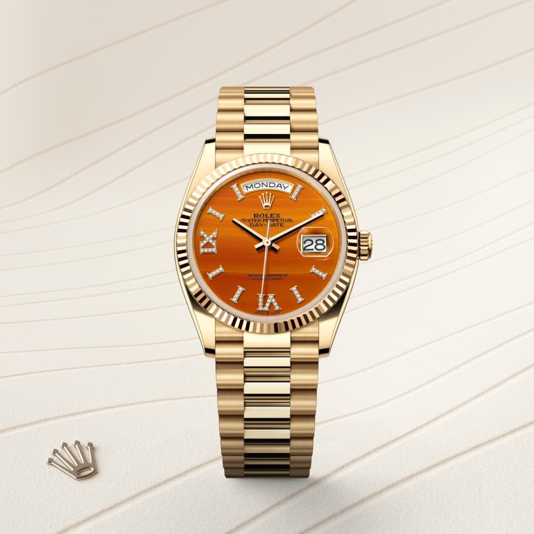 Rolex Day-Date Orange Dial