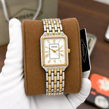 Fossil Raquel White Rectangular Dial