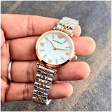 Emporio Armani Ladies Two-Tone