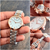 Emporio Armani Ladies Two-Tone