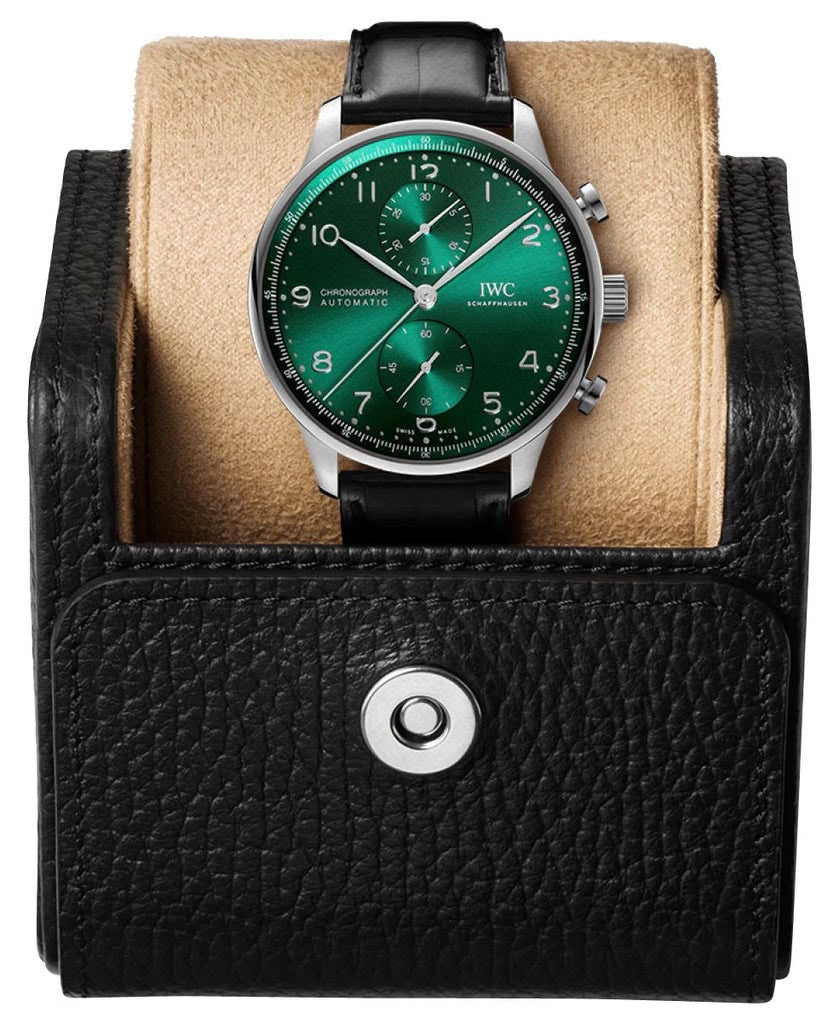 IWC Portugieser Green Dial Chronograph