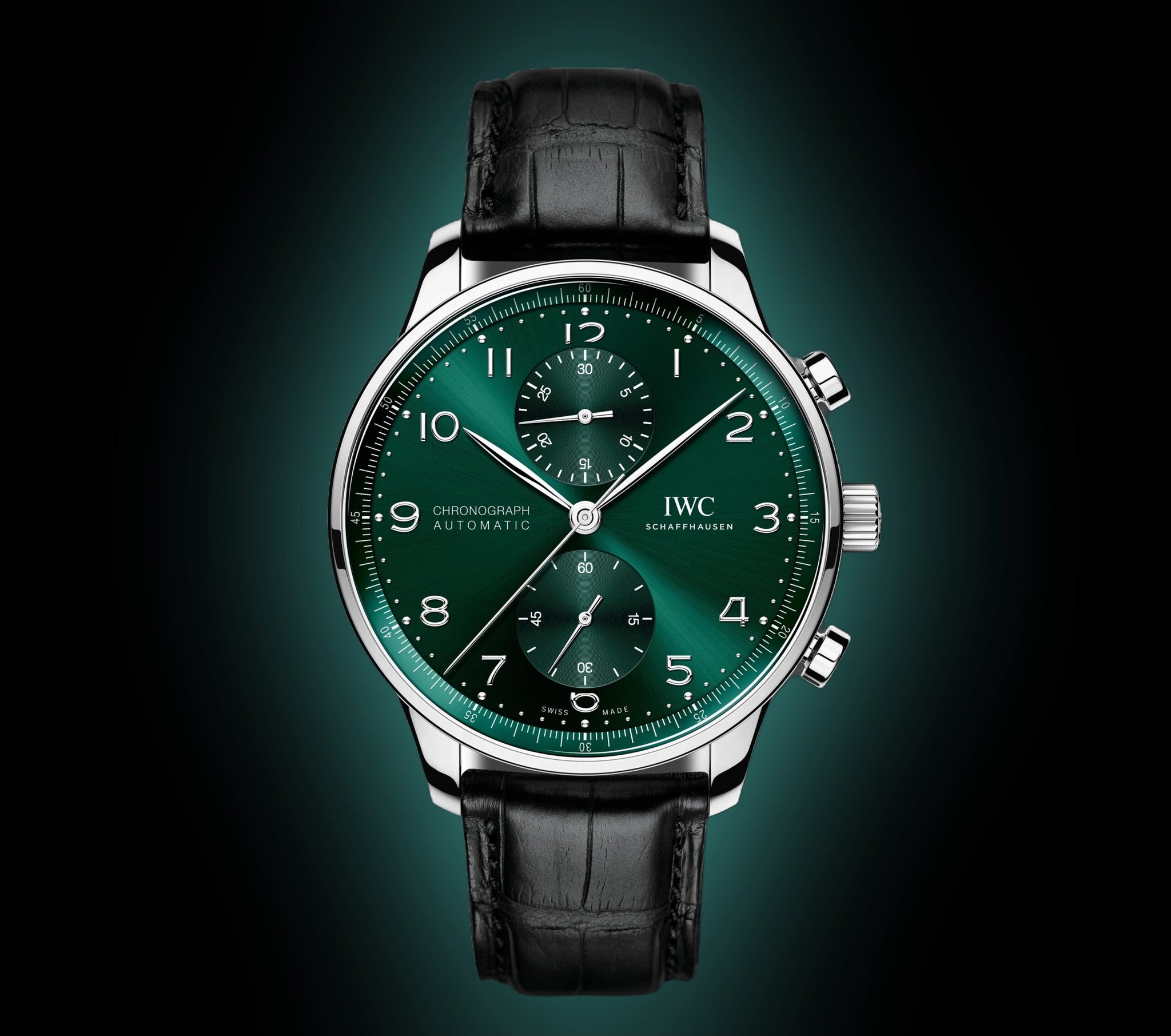 IWC Portugieser Green Dial Chronograph
