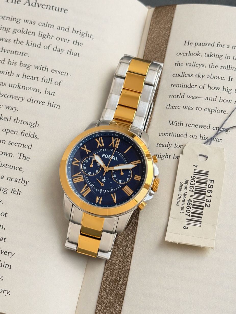 Fossil FS-6132 Blue Dial