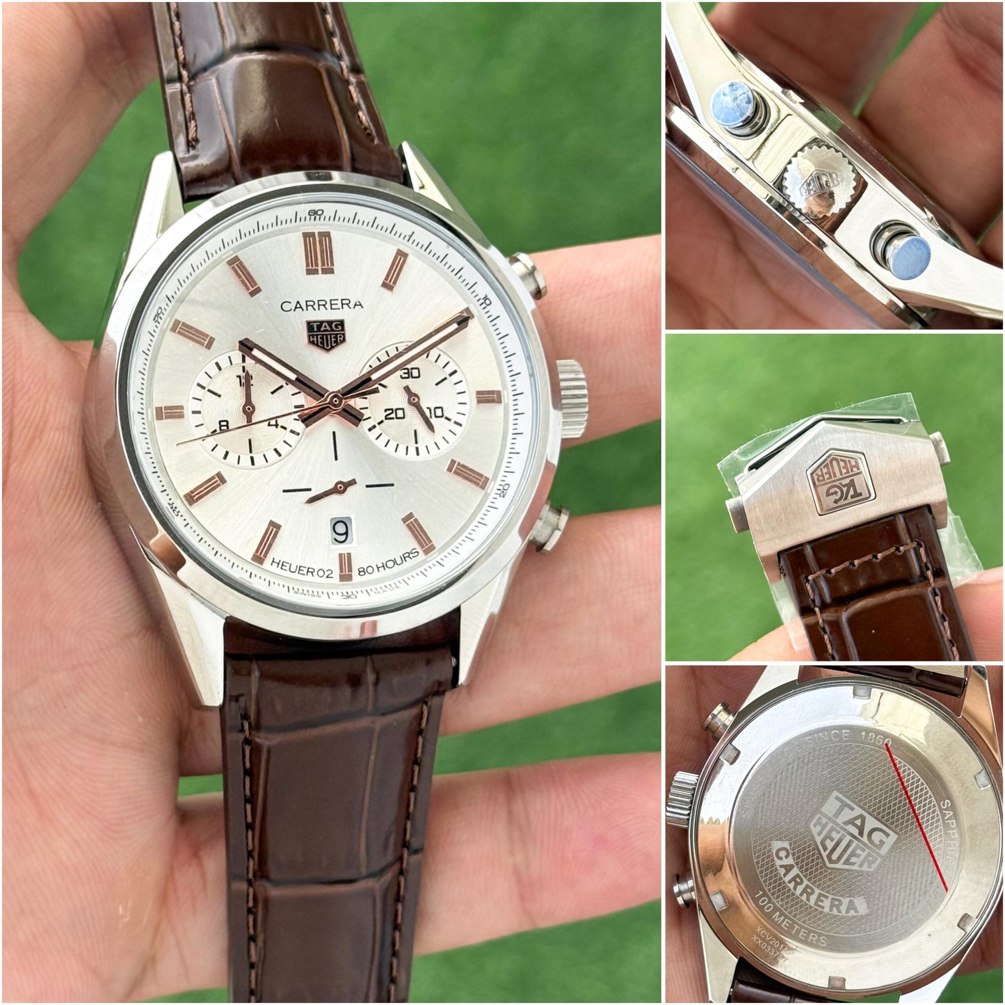 Tag Heuer Carrera White Quartz Chronograph