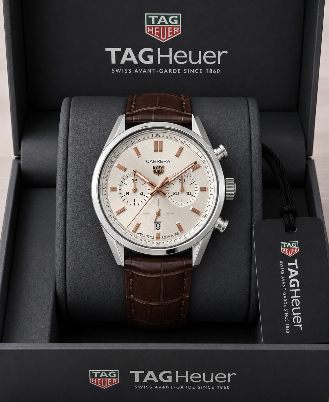 Tag Heuer Carrera White Quartz Chronograph