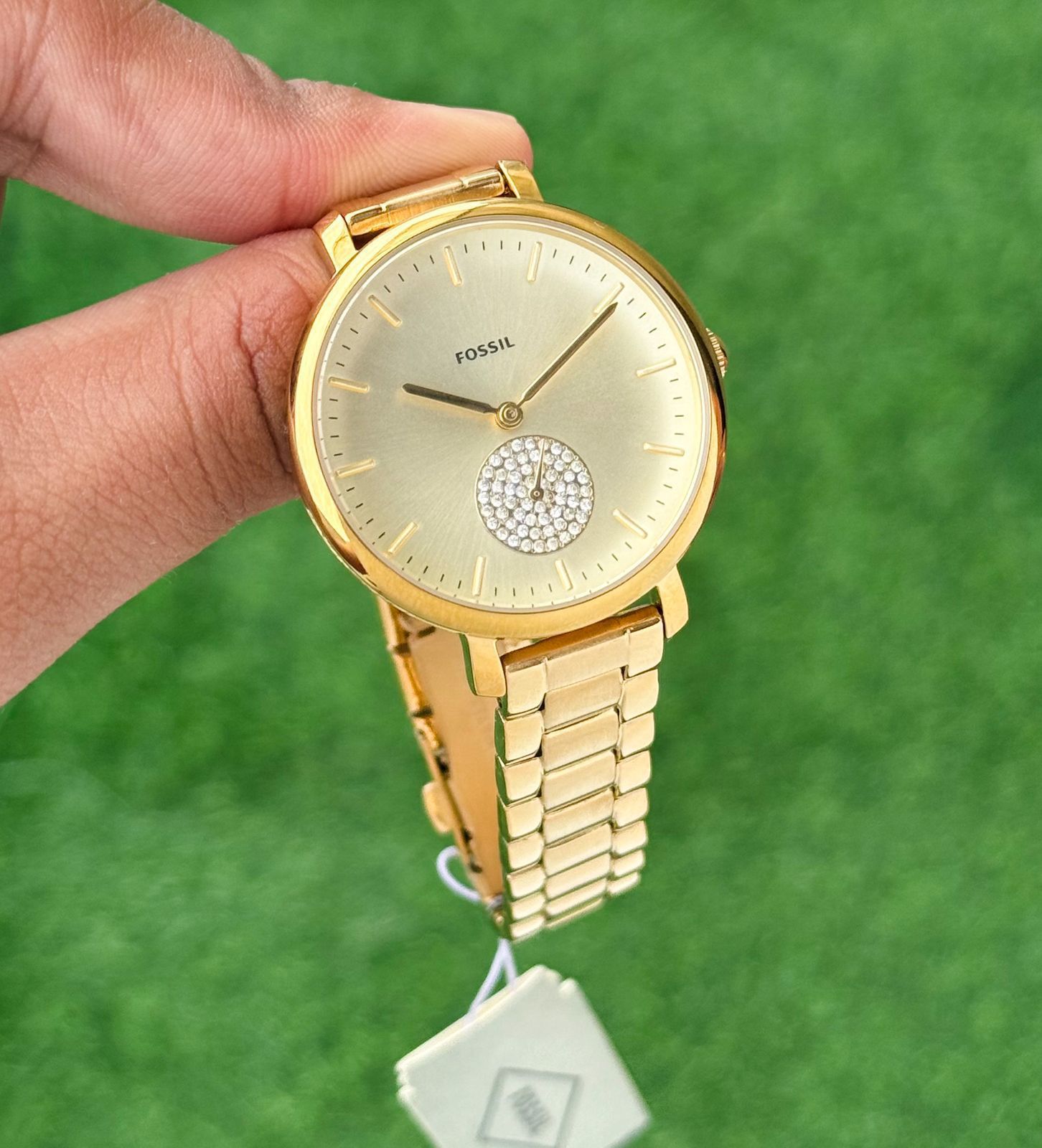 Fossil Women’s Gold Quartz
