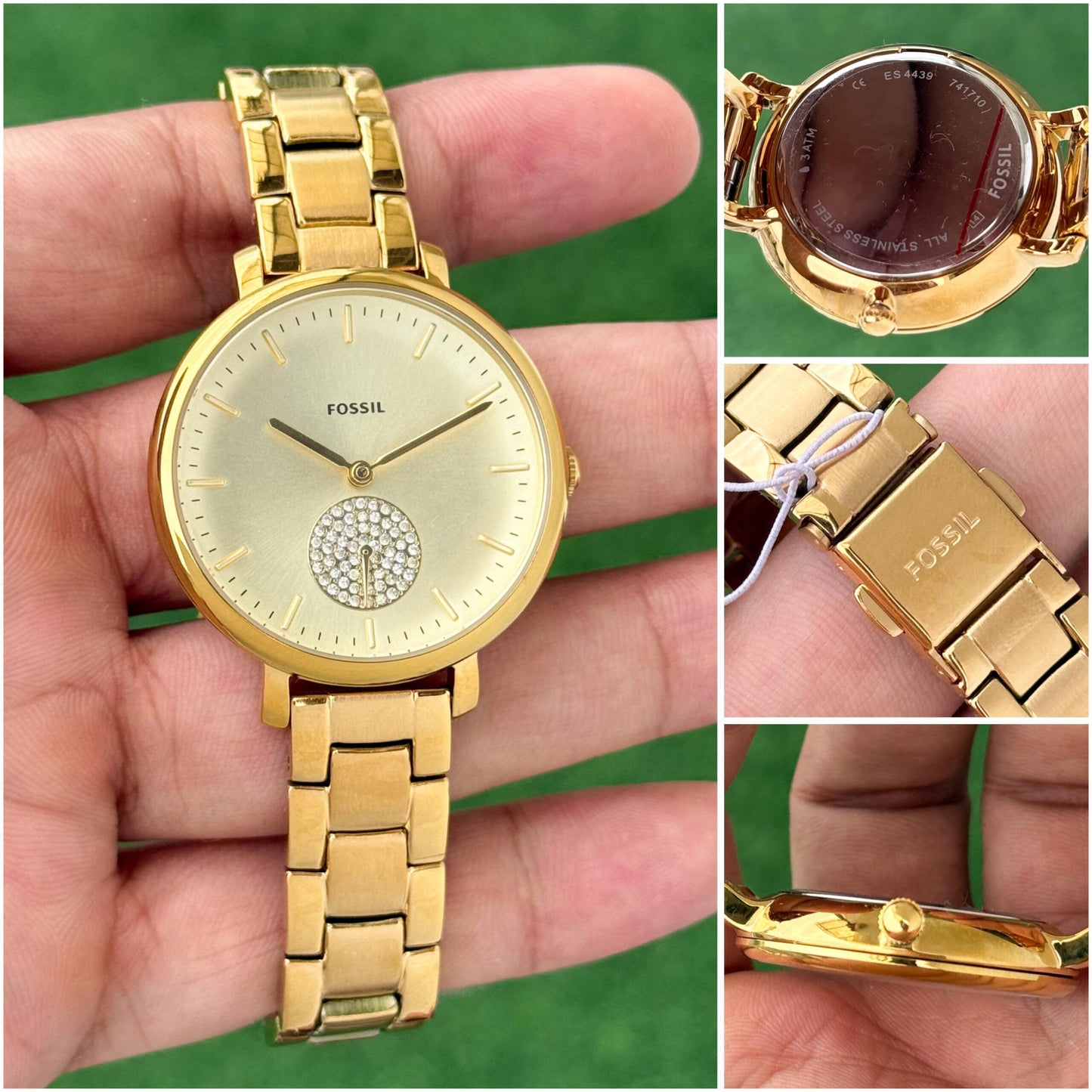 Fossil Women’s Gold Quartz