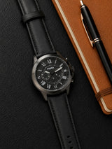 Fossil Chronograph Black Dial