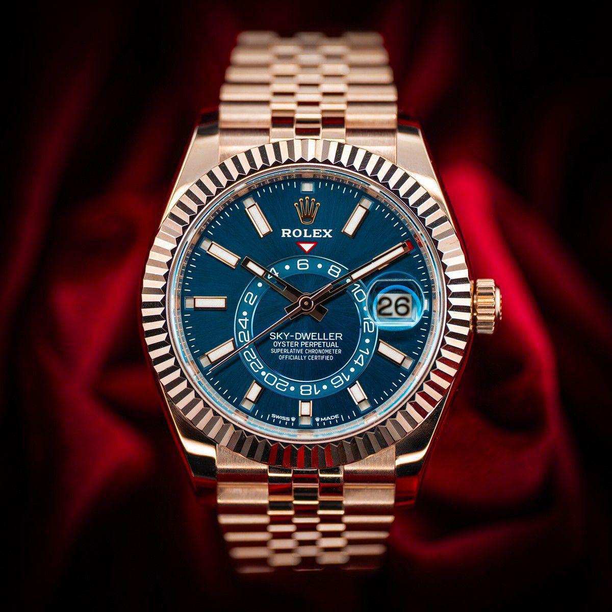 Rolex Sky-Dweller Blue Dial