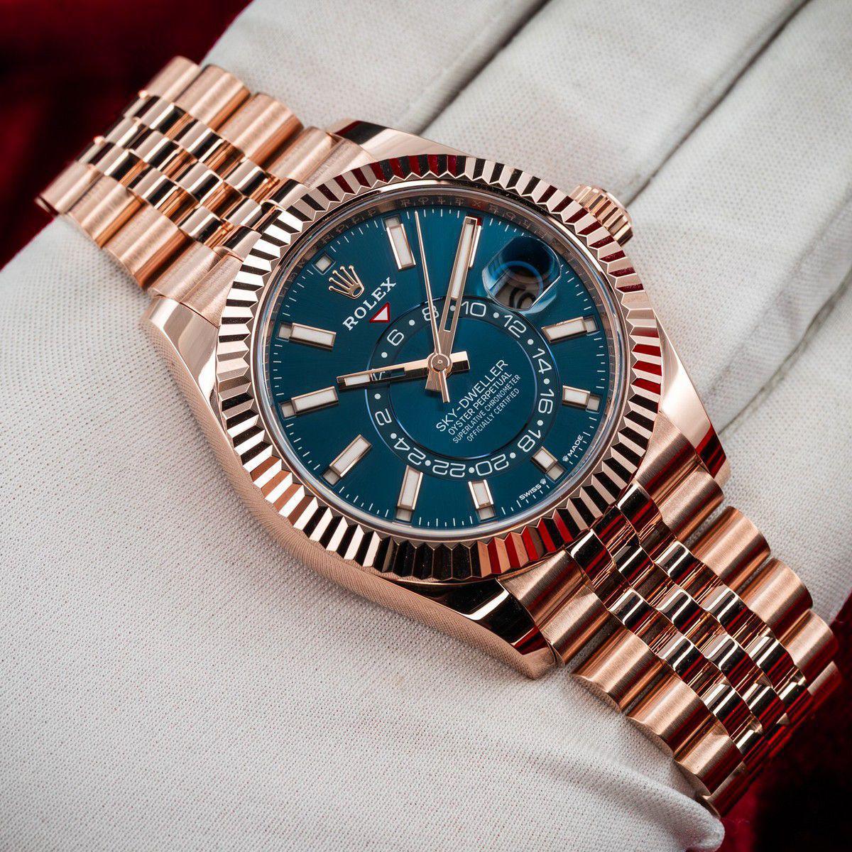 Rolex Sky-Dweller Blue Dial