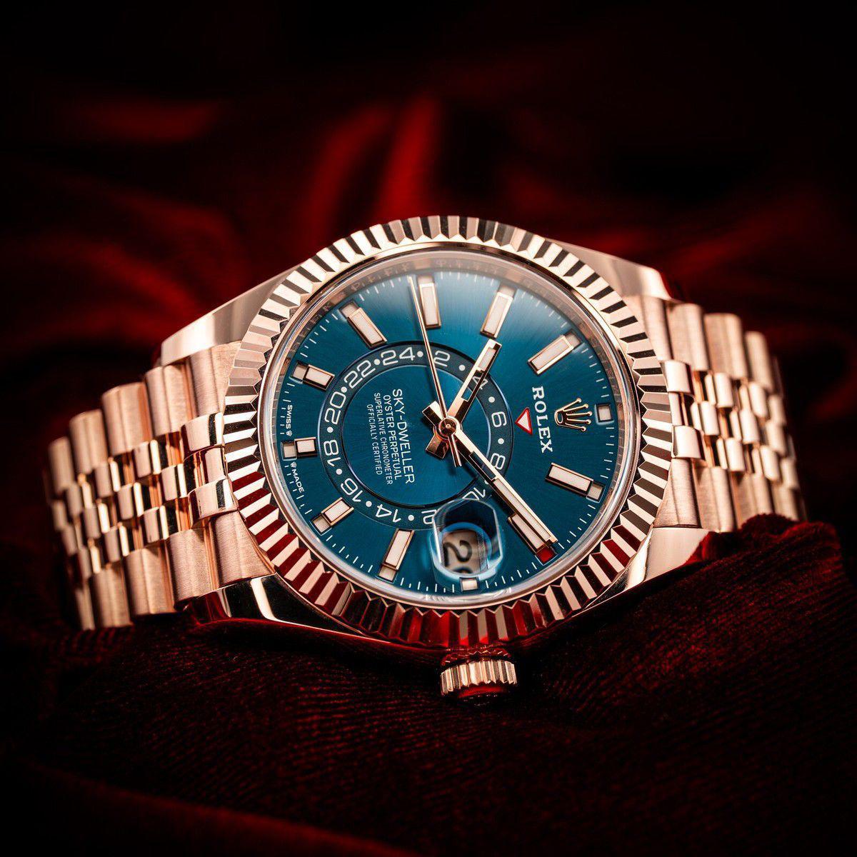 Rolex Sky-Dweller Blue Dial