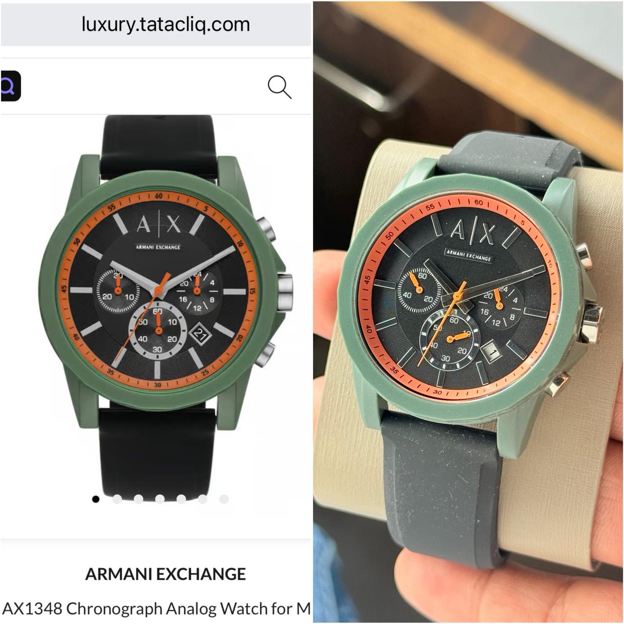 Armani Exchange Outerbanks Grey Chronograph