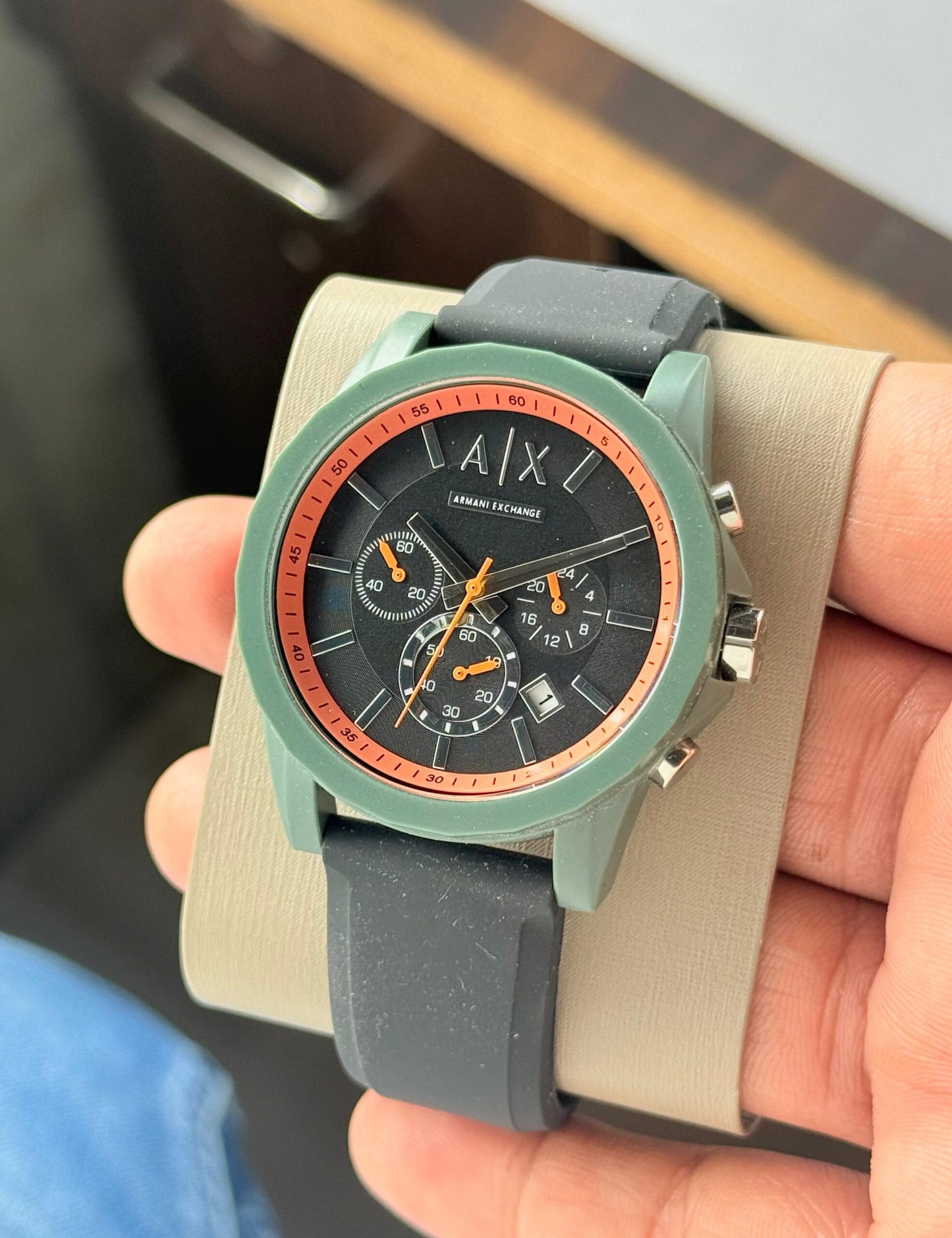 Armani Exchange Outerbanks Grey Chronograph