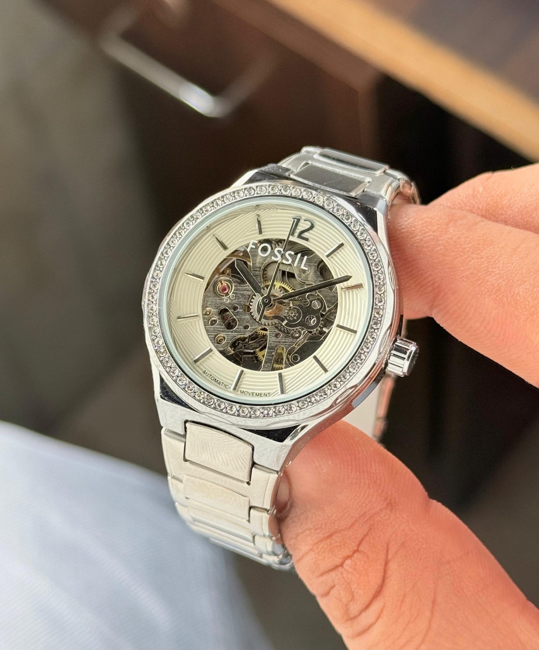 Fossil Eevie Skeleton Automatic BQ3788