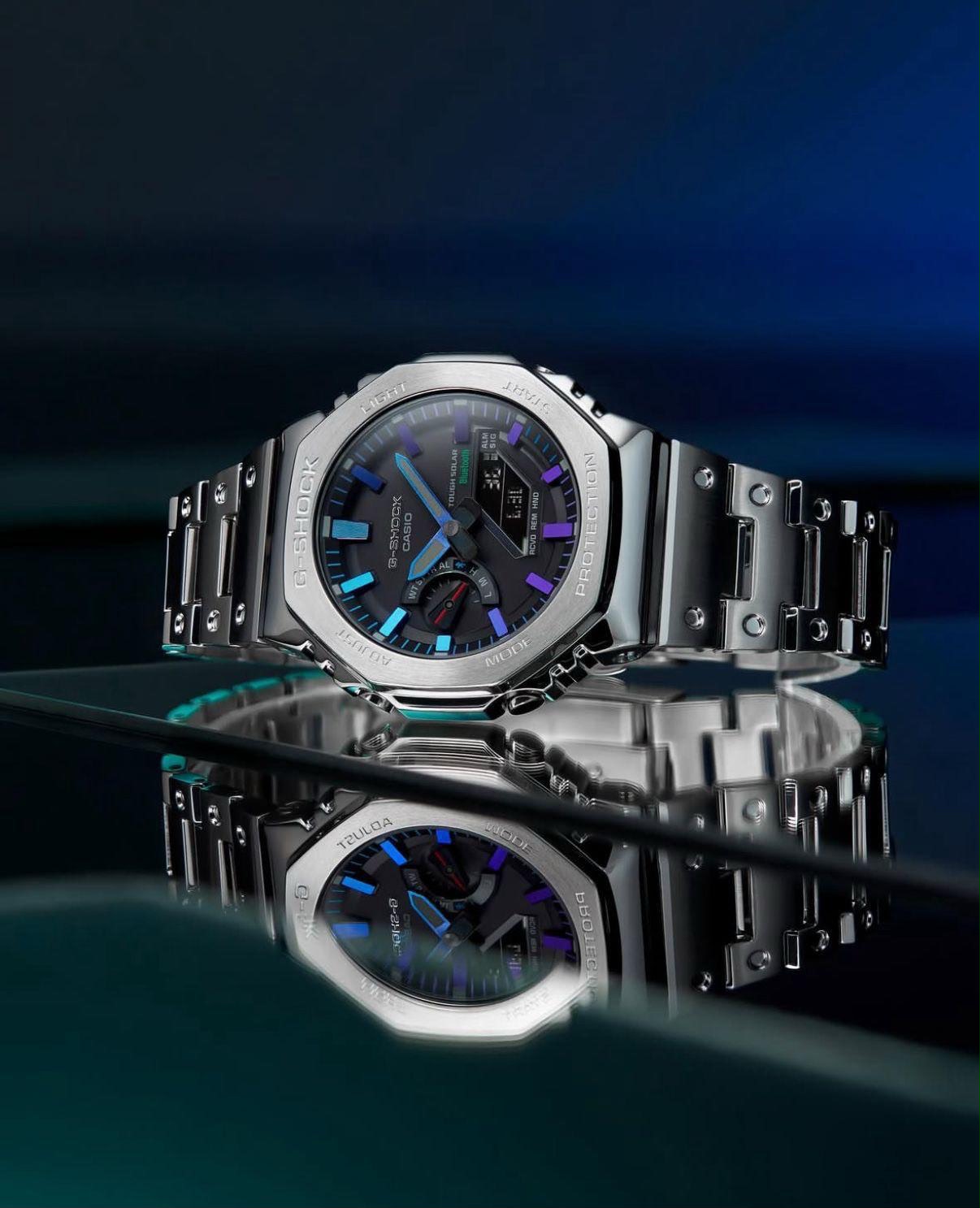G SHOCK GM-B2100 Silver Edition