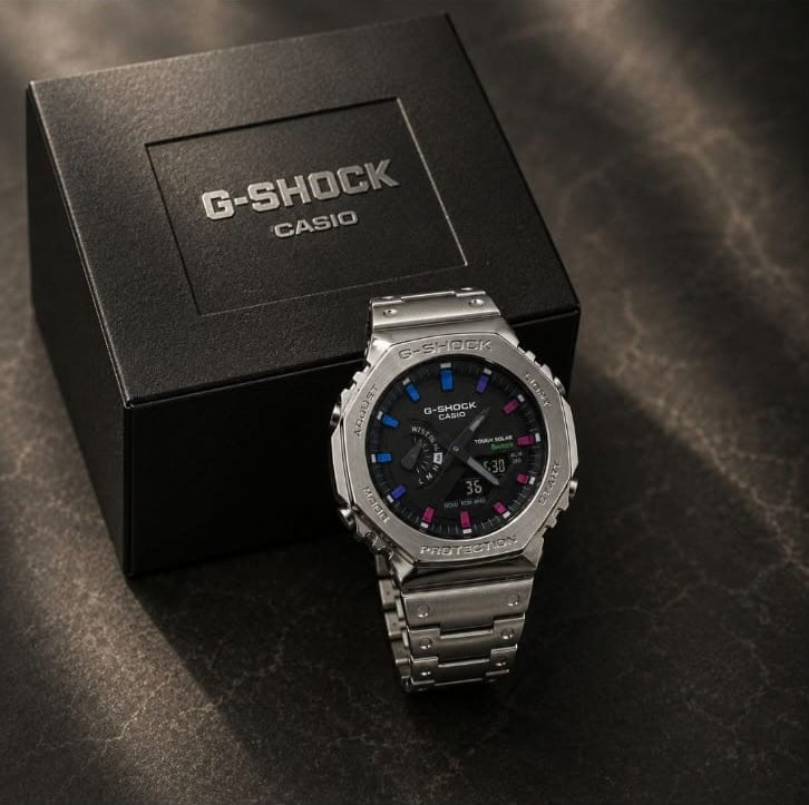G SHOCK GM-B2100 Silver Edition