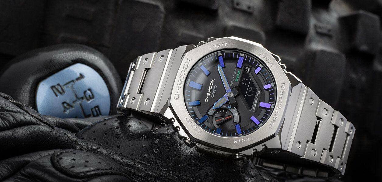 G SHOCK GM-B2100 Silver Edition