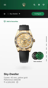 Rolex Sky-Dweller Timeless Prestige