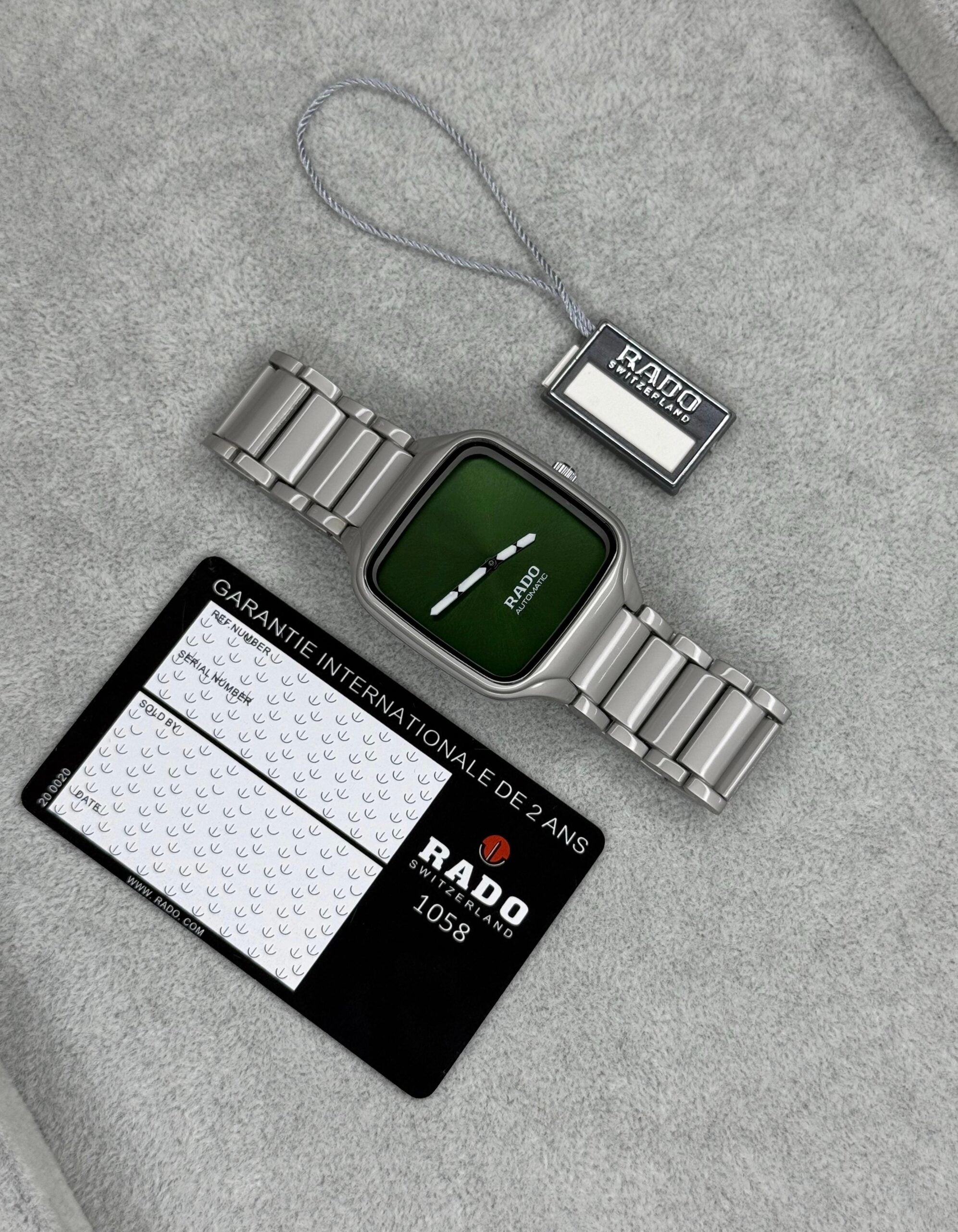 Rado True Square Green Edition