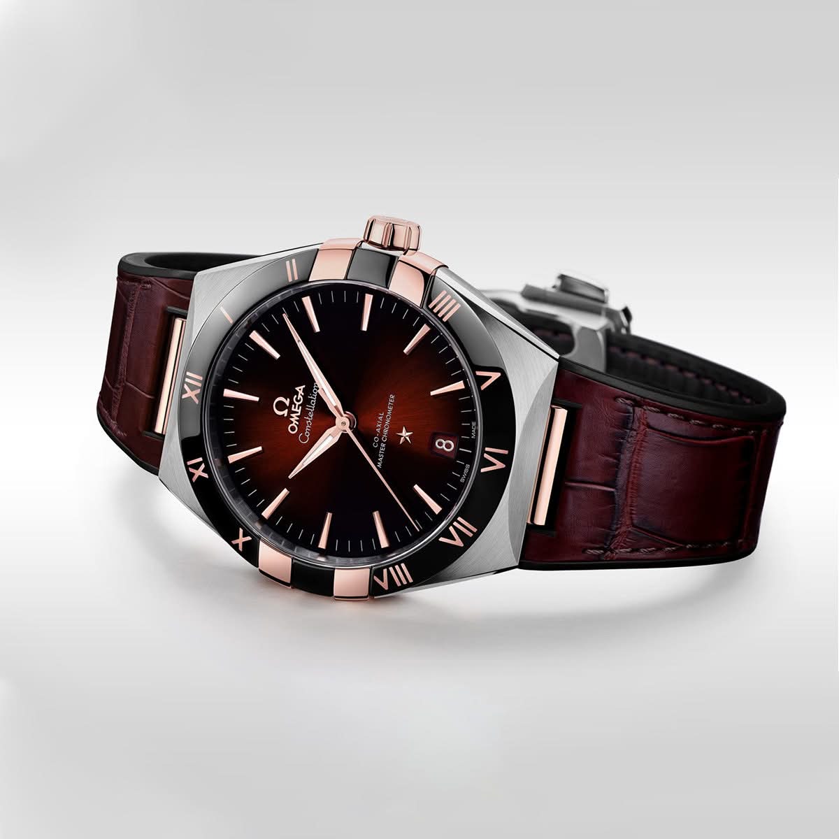 ✨ Omega Constellation Maroon Edition