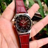 ✨ Omega Constellation Maroon Edition