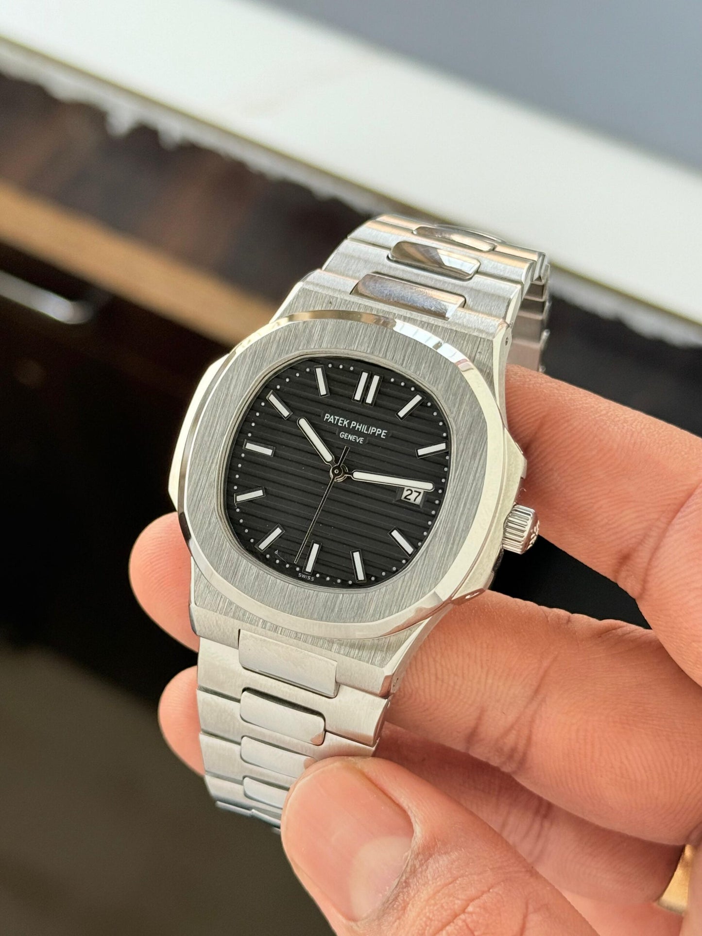 Patek Philippe Nautilus Black Dial