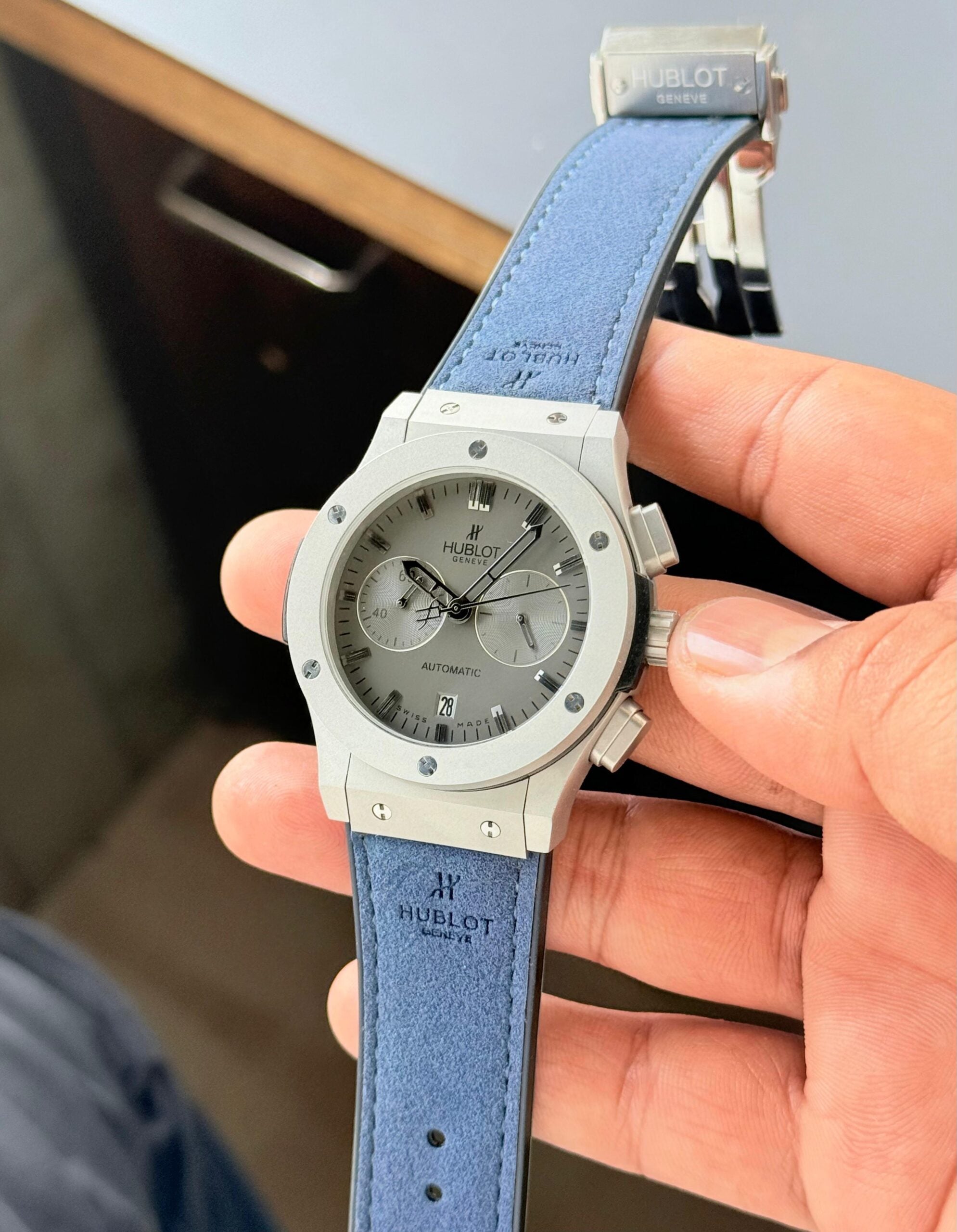 Hublot Big Bang Grey Dial Chronograph