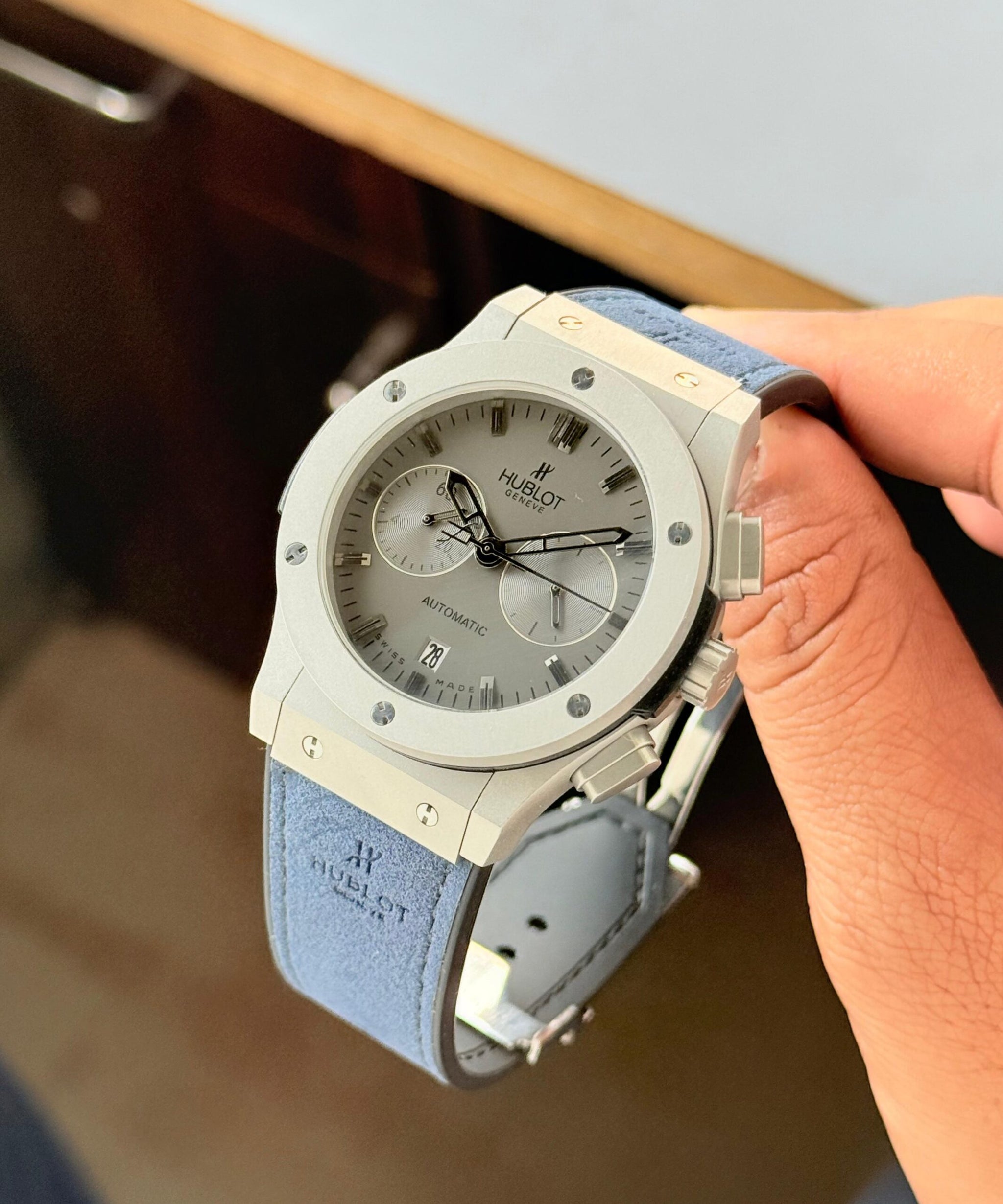 Hublot Big Bang Grey Dial Chronograph