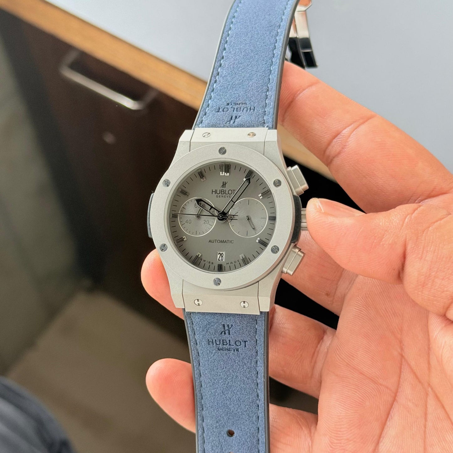 Hublot Big Bang Grey Dial Chronograph