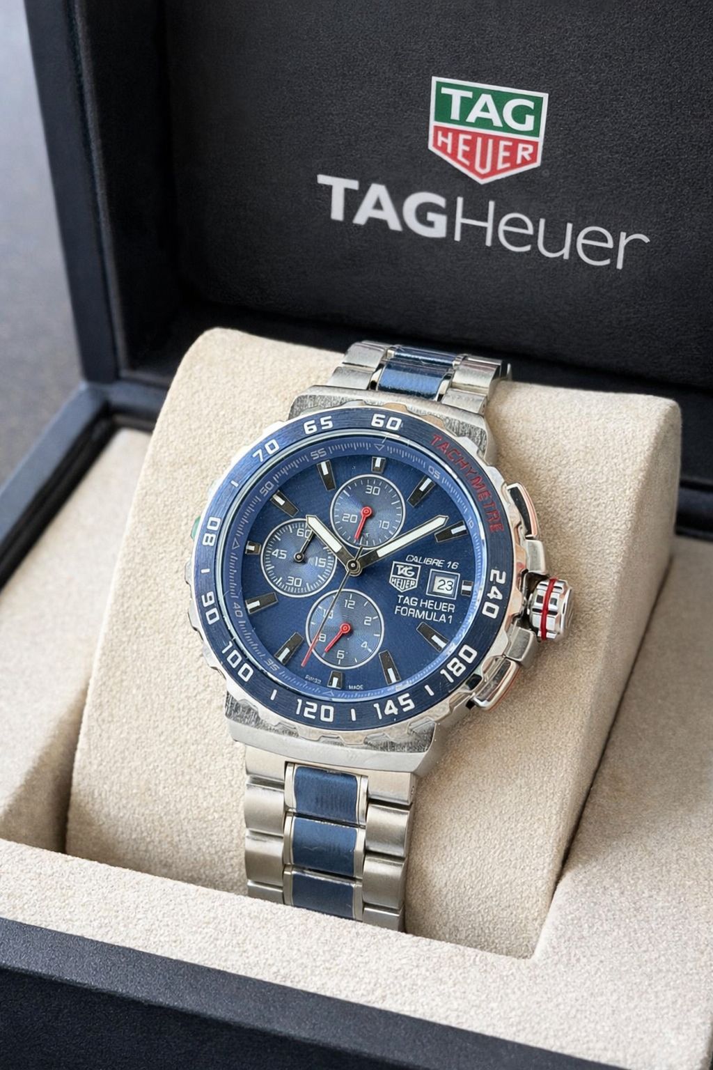 TAG Heuer Formula 1 Blue Chronograph