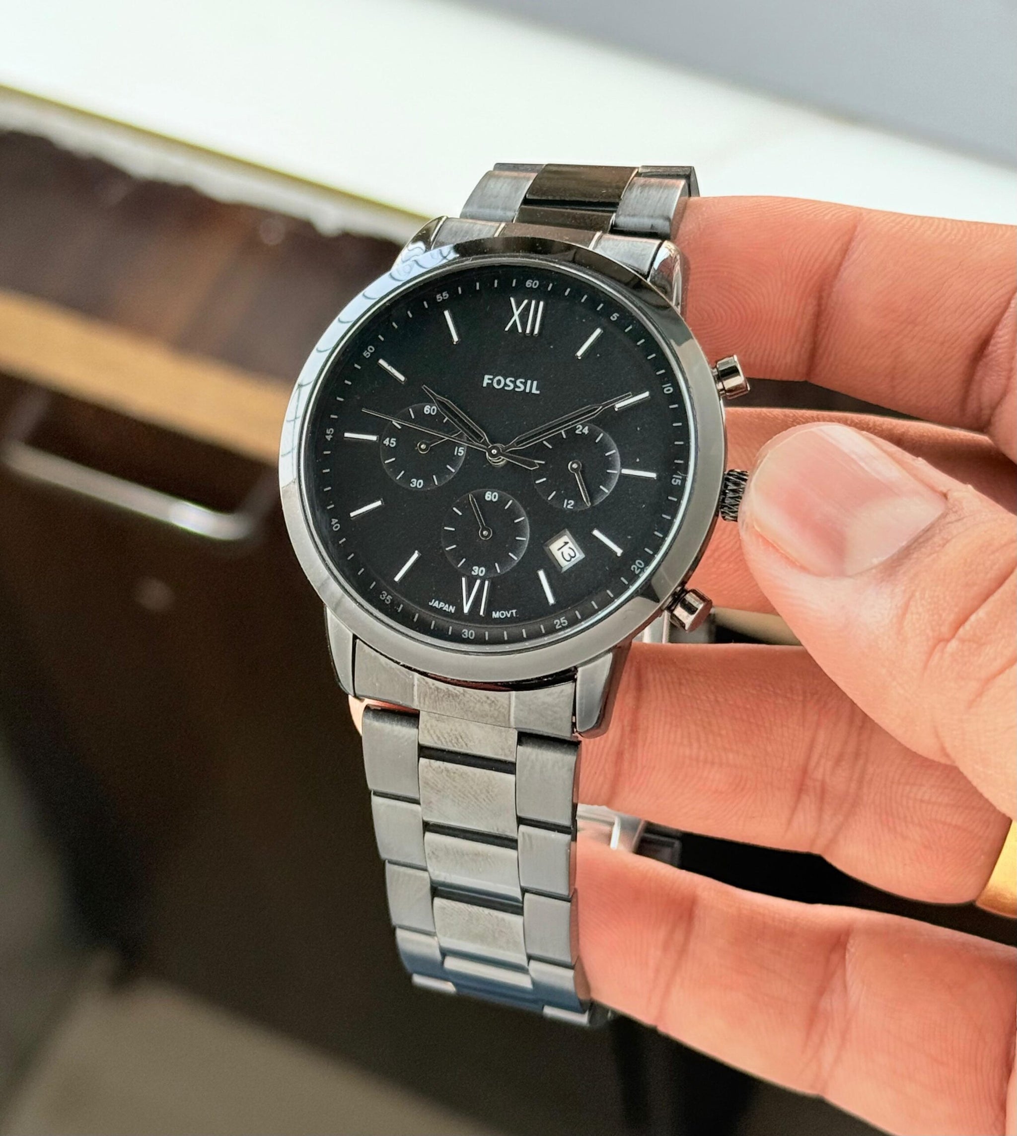Fossil Neutra Chronograph Black Edition