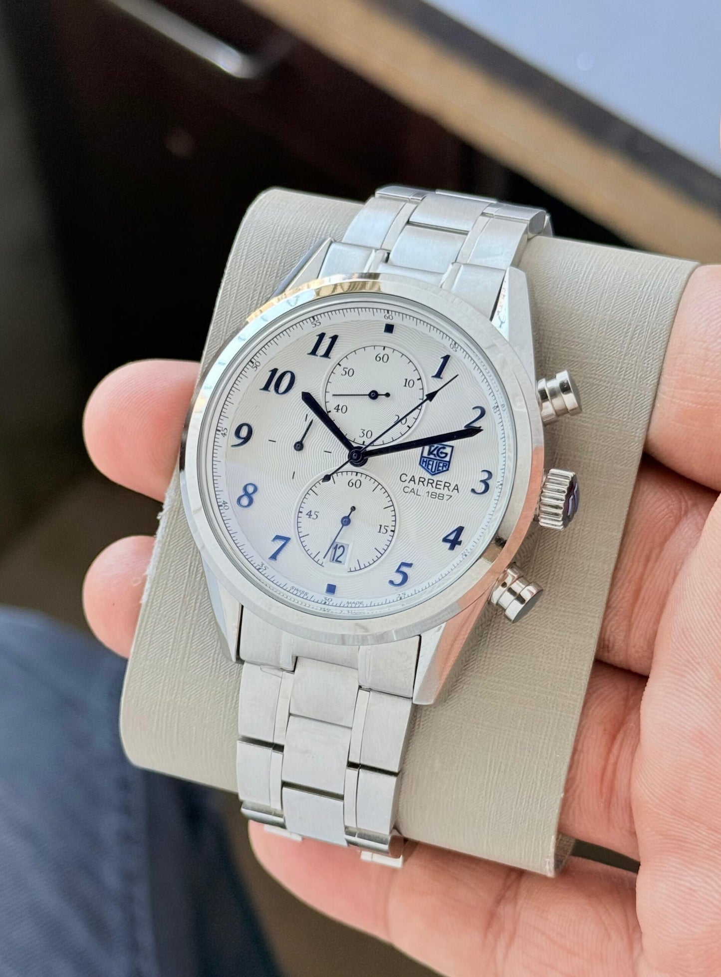 TAG Heuer Carrera Heritage CAR2114.BA0724 Blue Dial
