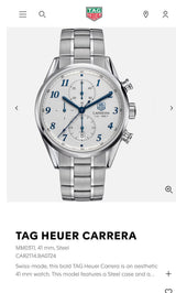 TAG Heuer Carrera 1887 Chronograph
