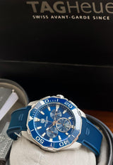 TAG Heuer Aquaracer Blue Dial Chronograph