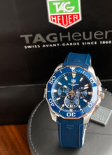 TAG Heuer Aquaracer Blue Dial Chronograph