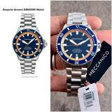 Emporio Armani Sea Explorer Turquoise Blue Dial